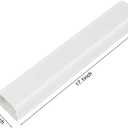 3" W 4.2Ft L Line Set Cover Kit for Mini Split Air Conditioners Decorative PVC Slim Line Cover for Central AC & Heat Pumps Systems Tubing Cover