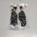 16 Inch Water Wave Braiding Hair 100g 2 Bundles No Weft Bohemian Curly Hair for Knotless Braids Brazilian Virgin Hair Natural Black (16In, 1B)