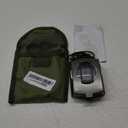 Military Lensatic Sighting Compass Survival with Carrying Bag, Compass for Hiking,Waterproof and Shakeproof, Army Green