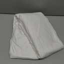 Mayfair Linen 100% Cotton California King Fitted Sheet Only - 500 Thread Count Cal King Sheets Deep Pocket Fitted, Soft Cooling Sateen No Pop-Off Elastic Bottom Sheet, Fits Mattress Upto 18"- White