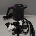 POPCHOSE Handheld Steam Cleaner for Home, Portable Pressurized Steamer for Cleaning Grout, Surfaces, Bathroom, Couch, 20S Fast Heat Up, 12 Accessories, Steam Adjustable, Safety Lock, Graypurple