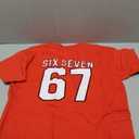 Six Seven Meme 67 Sports Jersey for Boys Girls Kids Teens T-Shirt Kids Red, 12