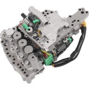 Transmission Valve Body Replacement for RE0F10A JF011E CVT Transmission Solenoid w/Stepper Motor Compatible with Nissan Altima Rogue Sentra X-Trail Lancer Outlander Dodge Caliber 2002-2016