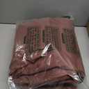 Reddish Brown Linen Curtains 90 Inch Long 2 Panels Set for Bedroom Living Room, Soft Linen Textured Window Drapes Semi Sheer Light Filtering Rod Pocket Back Tab Morden Style 52x90