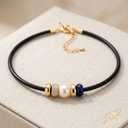 Rubber Cord Necklace Black 20"