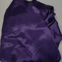 Horbaunal Purple Satin Tablecloth 60 x 120 Inches Rectangle Table Cloth Bright Silky Table Cover Overlay Dining Tablecloths for Wedding Party Banquets