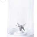 Portable Rechargeable Personal Blender, White, Touch Control, USB Charging