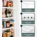 Wire Shelf Covers, 32 * 16in, No Assembly Required, Non-Slip, Waterproof, Sturdy for Pantry and Wire Racks Organization, Sleek & Neat Appearance, Multiple, Easy to Clean, 32x16in