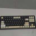 YUNZII YZ87 Gasket Mechanical Keyboard,TKL Wireless Hot Swappable with 5-Layer Padding, BT5.0/2.4G/USB-C NKRO RGB Backlit for Win/Mac (Black, Milk Switch)