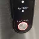 Antarctic Star Nugget Ice Maker Countertop with Soft Chewable Ice, Portable Sonic Ice Maker with Basket and Scoop, Removable Top Cover, Auto-Cleaning for Home/Party/RV/Camping (Stainless Steel Silver) (34Lbs/24H)