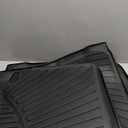 Floor Mats for 2012-2017 Toyota Camry (Include Hybrid) All Weather Protection TPE Rubber Full Set Automotive Floor Liners for 2017 Camry Hybrid Accessories, Odorless Anti-Slip, 1st & 2nd Row, Black