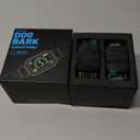 2 Pack Bark Collar, Smart Dog Bark Collar for Large Medium Small Dogs, Rechargeable Ultra-Light Training Collar with Beep Vibration, Anti Barking Device with 5-Level Sensitivity (Black)