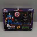 Marvel Legends Series Gamerverse Captain America vs Venom, Retro Video Game-Inspired Collectible 6-Inch Action Figures