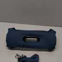 JCHPINE Silicone Case for JBL Charge 6 Portable Speaker, Protective Cover for JBL Charge 6 Pro AI Sound Speaker Accessories (Blue Case)