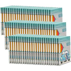 Madisi Colored Pencils Bulk - Non-Toxic Pre-Sharpened - 72 Packs of 12-Count - 864 Bulk Pack