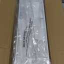 SPACELEAD Slim Storage Cart 3 Tier,Bathroom Organizer Rolling Utility, Mobile Shelving Unit Slide Out for Office, Kitchen, Laundry Room & Narrow Places,White