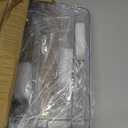 6 Pack Clear Acrylic Single Pocket, Plastic Hanging Wall Mount File Holder for Office Home, Clear