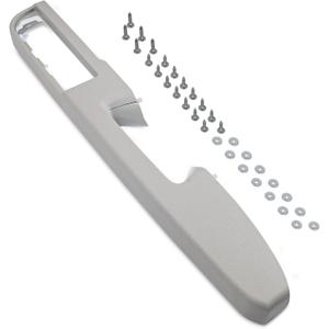 926-740 Front Right Passenger Side Armrest Repair Kit Fit for Chevy Silverado Suburban Tahoe Avalanche For GMC Sierra Yukon 2010-2014 Door Panel with Release Handle Above Armrest - Gray - GM# 84127326