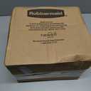 Rubbermaid Brilliance 16-Cup Airtight Food Storage Container with Lid Clear/Grey - optimal for pantry organization flour sugar and food storage