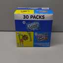 Nabisco Cookies & Candy Variety Pack, SOUR PATCH KIDS Candy, OREO Mini Cookies, and Mini CHIPS AHOY! Cookies, 30 Snack Packs(BB: September 3, 2025)