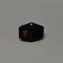 URBEST Male Power Socket 10A 250V Inlet Module Plug 5A Fuse Switch with 7Pcs Female 16-14 AWG Wiring Spade Crimp Terminals