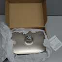 Veken 10'' Rain Shower Head with Handheld, High Pressure Rainfall Showerhead Combo with 5 Handheld Water Spray Modes for Bathroom Accessories, Home Decor, Detachable Dual Shower Heads, Brushed Nickel