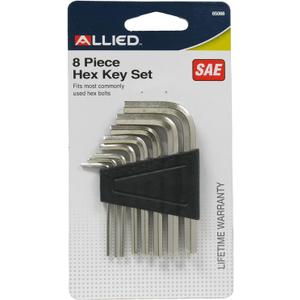 8 PC. HEX KEY SET (SAE) (One Size)