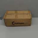 SUNROX Memory Foam Non Slip Rocking Chair Cushion, FadeShield Water Resistant Thicken Durable Tufted Pads, Set of Seat & Back Cushion with Ties for Indoor/Outdoor Rocker, 2 Piece, Heather Charcoal