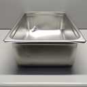 Full Size Deep Stainless Steel Table Pan - Chafing Steam Table Pans Catering Food Storage Metal Pan Hotel Pan for Restaurant Events Catering Use 13"x21"x6"