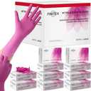 FINITEX Nitrile Disposable Latex-Free Gloves - 3.5mil 100/1000PCS Powder-Free Latex Free Cleaning Medical Exam Food Gloves