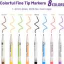 Monthly Magnetic Calendar for Refrigerator - 17"x17" Dry Erase Board, Large Writing Space, 8 Markers & Eraser - Family Schedule Planner, Stain-Resistant with Strong Magnets (Sunday Start) (Purple)