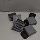 shouwuhho Furniture Risers, 4 Pack Bed Risers with Non-Slip Grip and Heavy Duty Support, 1 Inch 2 Inch 3 Inch 4 Inch Height Lift for Couch, Sofa, Table, Desk, Chair, Refrigerator - Gray, 1+1 Inch