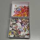 PICKFORU Colorful Butterfly Puzzles for Adults 1000 Pieces, Tree of Life Jigsaw Puzzle Rainbow Floral, Unique Spring Flower Art Theme as Home Decor