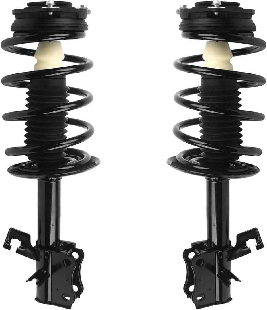 Autoround 172378 172379 Front Left and Right Complete Strut Shock Absorber Compatible with Nissan Sentra 2007 2008 2009 2010 2011 2012, Driver and Passenger Side