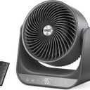 Dreo Whole Room Heater 714, 60 Vertical & 90 Horizontal 3D Oscillating Heating, 12 ft/s Long-Range Circulator, 3 Heat & 3 Fan Settings, Space Heaters for Indoor Use, Bedroom, Office, Grey