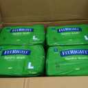 FitRight Adult Diapers, Extra+ Heavy Absorbency, L (Waist Size 44in-56in), 80 Count, OptiFit Incontinence Briefs for Men and Women, Disposable, Moisture-Wicking, Leak Protection.