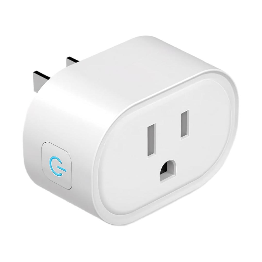 YNF Mini Smart Plug, Simple Setup with One Voice Command, Smart Plugs That Compatible with Alexa , Remote Control, Timer & Schedule, BLE Mesh Plug Requires Alexa Echo 1 Pack