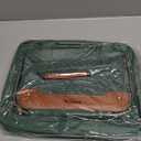 Wedama Toiletry Bag for Women, Hanging Travel Toiletry Bag with Jewelry Organizer Compartment Large Makeup Bag, PVC Waterproof Cosmetic Travel Bag Trips Camping Bathroom, Dark Green