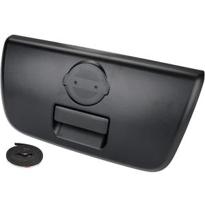 JDMON Black Tailgate Door Handle & Bezel w/o Keyhole Replacement for Nissan Frontier 2001-2004 Exterior Liftgate Handle Rear Lift Gate Latch Handle Replacement for 90606VK00A 90606-VK00A