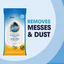 Pledge Multisurface Cleaning Wipes, pH Balanced, Fresh Citrus, 25 Count (Pack of 4, 100 Total Wipes)