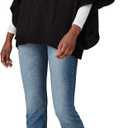 Rent The Runway Pre-Loved Black Slouchy Cable Knit Sweater (Black, S)