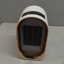 Space Heater, Portable Heater for Indoor Use, Small Electric Heaters with Overheat & Tip-Over Protection, Mini Desk Heaters for Office Bedroom Bathroom, Compact & Efficient Heating, White