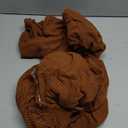 H.VERSAILTEX Super Stretch Individual Seat & Couch Cover Sets - Thick Jacquard Textured Twill Fabric (2 Piece Large Sofa Cushion Covers, Caramel)