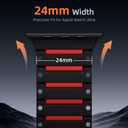 Magnetic Band Compatible with Apple Watch Bands 49mm 46mm 45mm 44mm 42mm Men, Soft Silicone Sport Strong Magnet Loop Replacement Strap for iWatch Ultra 3 2 1 Series 11 10 9 8 7 6 5 4 3 2 1 SE