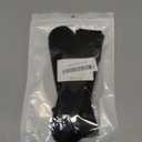 Medsuo 1 Pair Bike Pedal Strap Toe Clips Straps Tape Adjustable Anti-Slip Double Adhesive Bicycle Feet Straps - Black