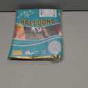 Yiran Mermaid Birthday Decorations: Happy Birthday Banner, 12inch Blue & Purple Balloons, Confetti Balloons, Ribbons - Ariel Theme - 23pcs