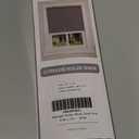 Blackout Roller Shades Blinds Cordless for Windows Pull Down Room Darkening Door Blinds with Thermal Insulated Easy to Install for Living Room,Bedroom,Home,Office Bathroom Grey 37" W x 72" H