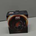 AOC Wireless Gaming Headset Compatible with PS5/4, Nintendo Switch, PC, Bluetooth 5.4 & 2.4GHz Gaming Headphones with Noise Canceling Mic, RGB, TypeC, 20ms Latency, 45H, 7.1 Virtual Surround Black