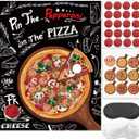 Pizza Party Decorations Pin The Pepperoni on The Pizza Party Game for Pizza Family Night Birthday Party Pizza Party Supplies Favors