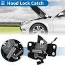 Hood Latch Assembly for Acura 2013-2017 Engine Hood Latch Lock Release No.74120TX4A51 1 Pcs